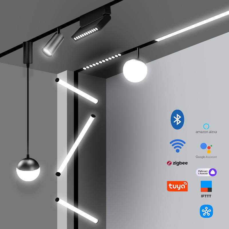 【SG2010TL】48V 20mm Modern Smart 180° Beam Angle Magnetic LED Tube Light