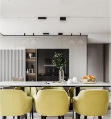 48V 20mm Interior Smart Zigbee Design LED Magnetic Track Folding Flood Light