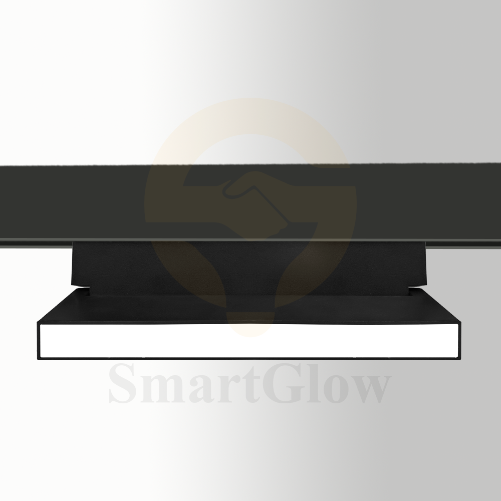 48V 20mm Interior Smart Zigbee Design LED Magnetic Track Folding Flood Light