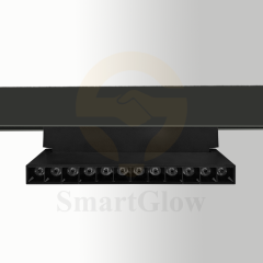 48V 20mm Smart Dimmable Remote Control Foldable Magnetic Grille Light