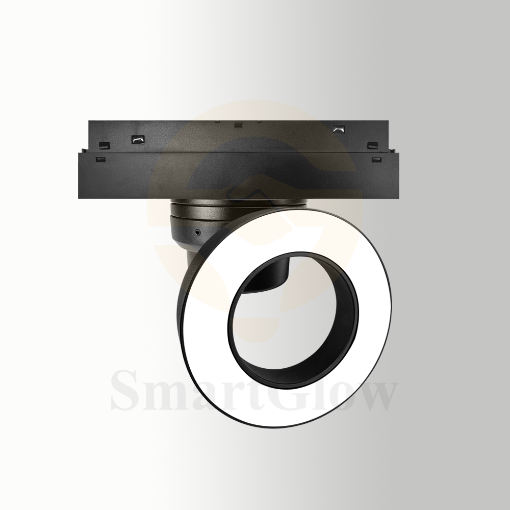 【SG2009FL】48V 20mm Bluetooth Smart Control Magnetic Track Lighting Round Grille Lamp