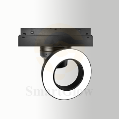 【SG2009FL】48V 20mm Bluetooth Smart Control Magnetic Track Lighting Round Grille Lamp