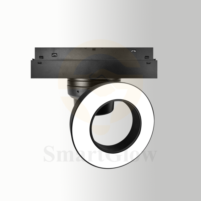 【SG2009FL】48V 20mm Bluetooth Smart Control Magnetic Track Lighting Round Grille Lamp