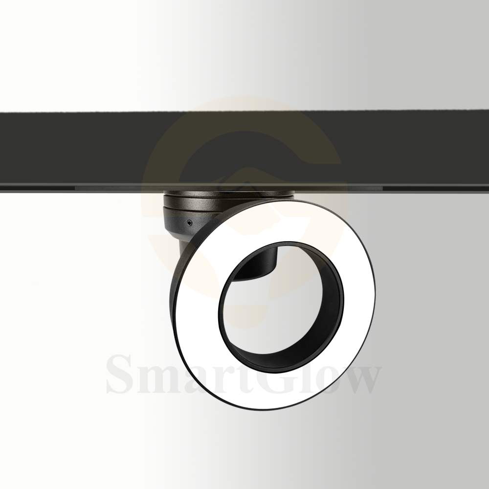 【SG2009FL】48V 20mm Bluetooth Smart Control Magnetic Track Lighting Round Grille Lamp