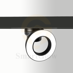 【SG2009FL】48V 20mm Bluetooth Smart Control Magnetic Track Lighting Round Grille Lamp