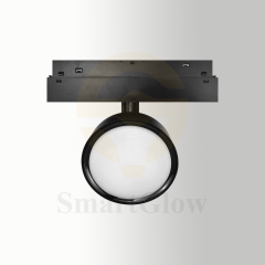 48V 20mm LED Smart Control CCT Dimmable Magnetic Round Light-Series