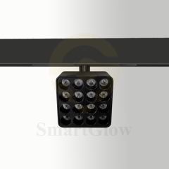 48V 20mm Modern Easy-Install Intelligent System Magnetic Square Grille Light