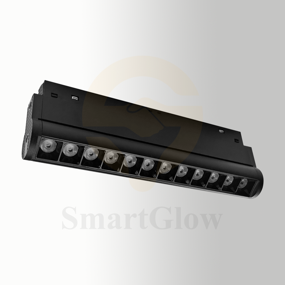 20mm Adjustable Angle Smart Magnetic Track Grille light Wall Washer Lighting