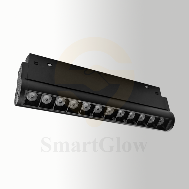 20mm Adjustable Angle Smart Magnetic Track Grille light Wall Washer Lighting