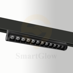 20mm Adjustable Angle Smart Magnetic Track Grille light Wall Washer Lighting