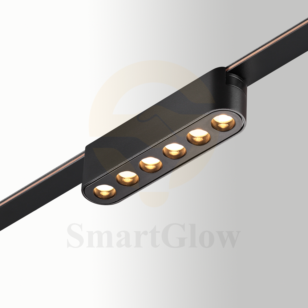 Ultra Thin DC24V Led Linear Smart Magnetic Track Grille Light