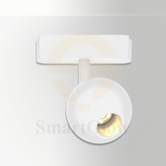 24V Easy-install Woven Commercial 25mm Slim Recessed Magnetic Track Round Light