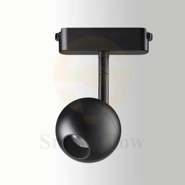 24V Easy-install Woven Commercial 25mm Slim Recessed Magnetic Track Round Light