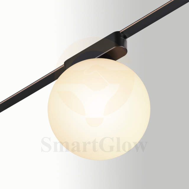 24V Extremely Narrow Track System 25mm Ceiling Magnetic Track Ball Lamp