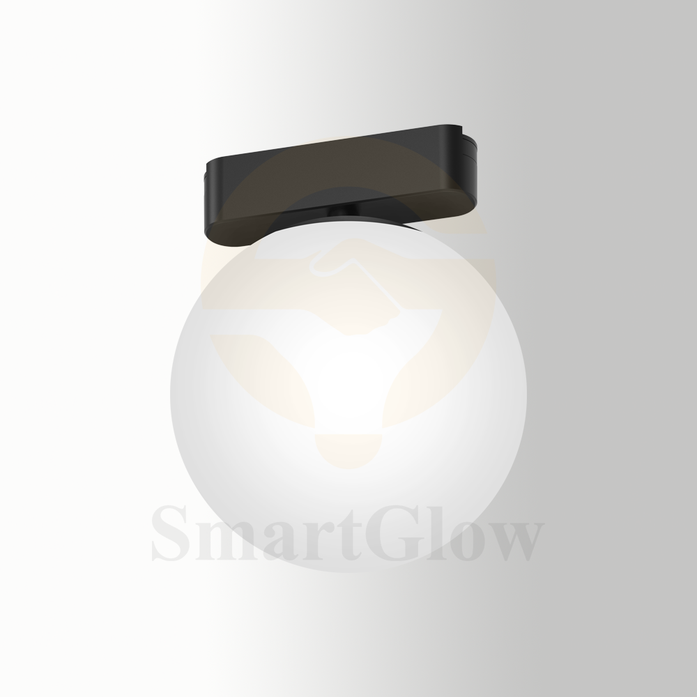 24V Extremely Narrow Track System 25mm Ceiling Magnetic Track Ball Lamp