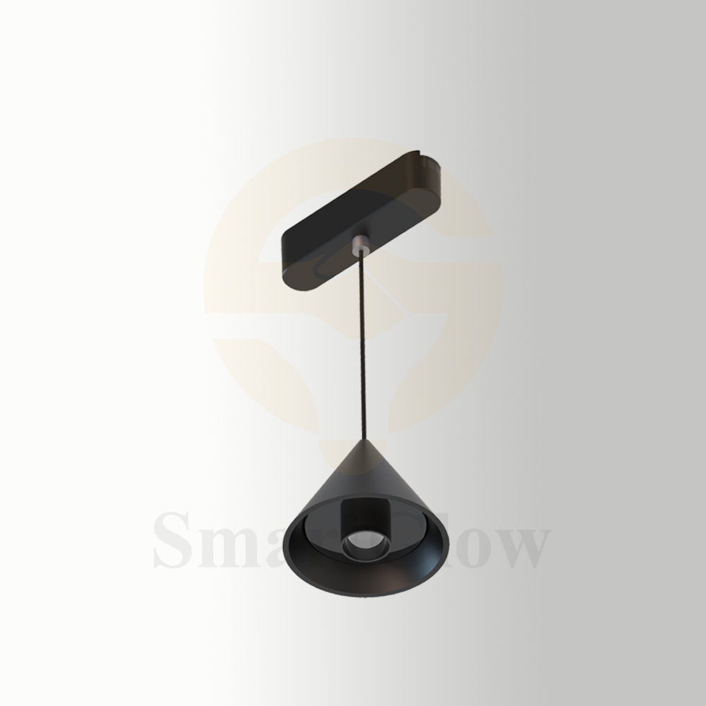 25mm Ultra Thin Magnetic Track Recessed Woven Belt Led Suspend Ceiling Light