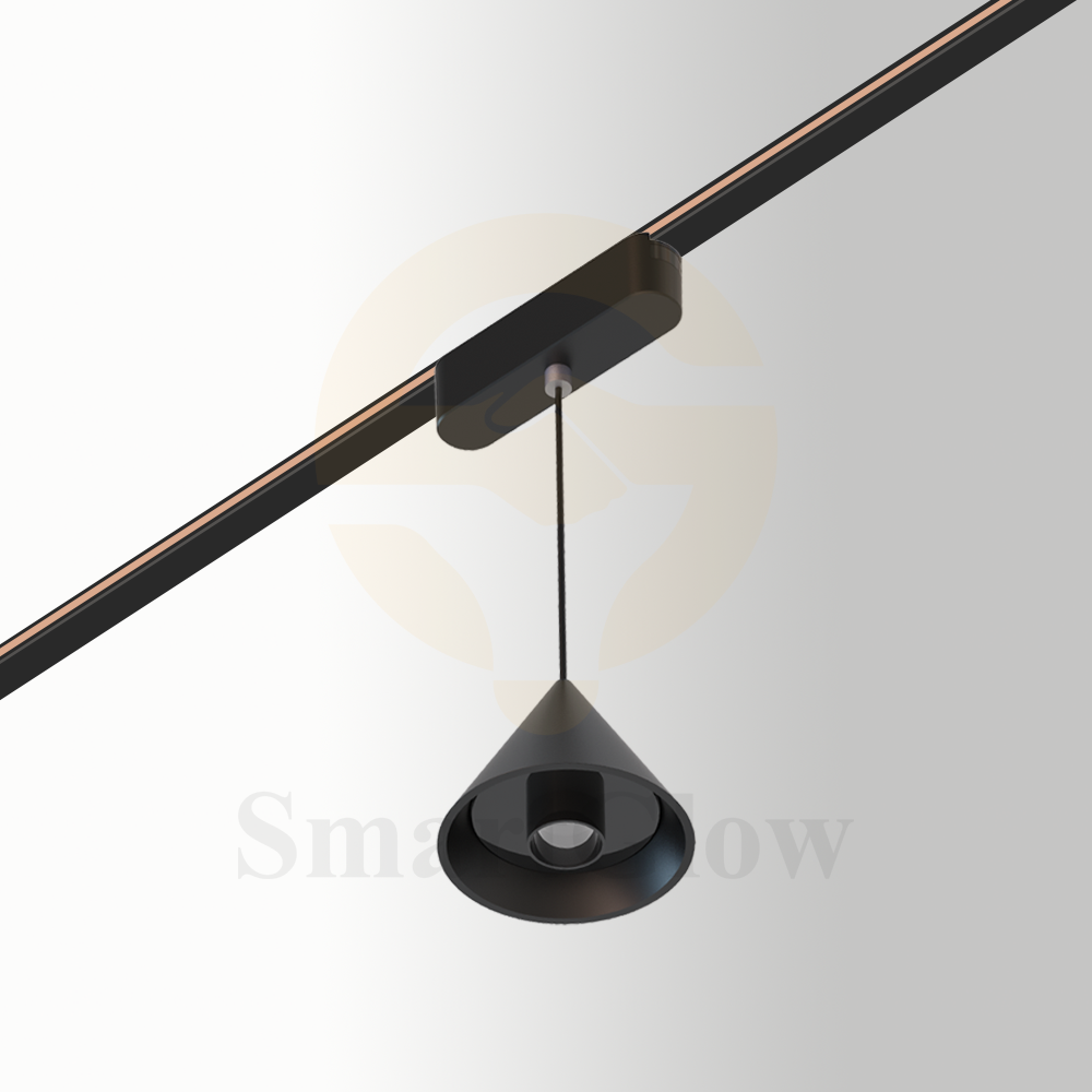 25mm Ultra Thin Magnetic Track Recessed Woven Belt Led Suspend Ceiling Light