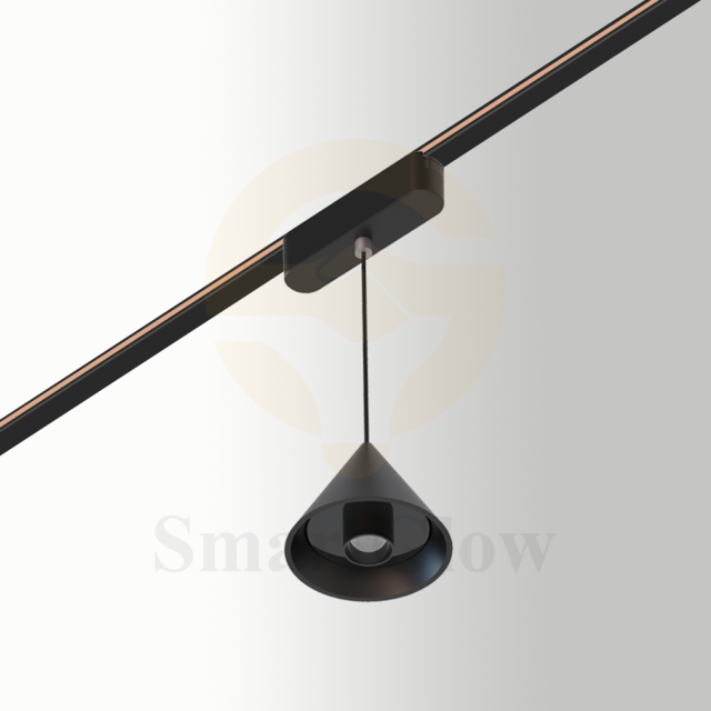 25mm Ultra Thin Magnetic Track Recessed Woven Belt Led Suspend Ceiling Light