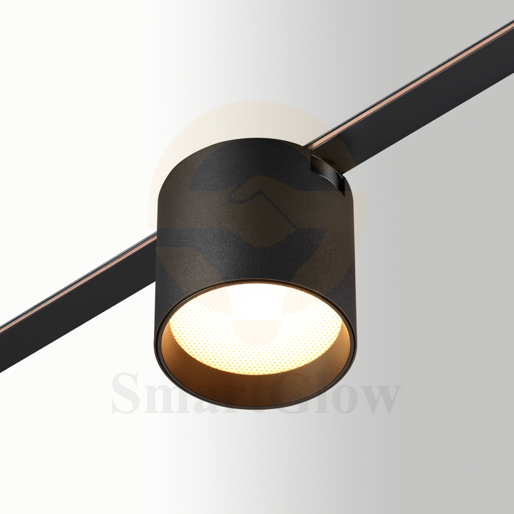 24V Woven Belt round spotlight COB dimmable Ultra thin Track Down light