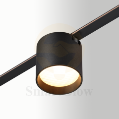 24V Woven Belt round spotlight COB dimmable Ultra thin Track Down light