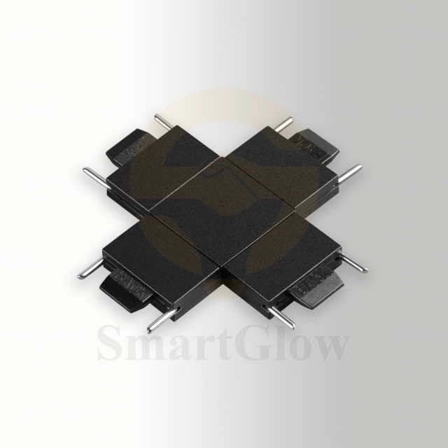 Ultra thin 24V magnetic track T-shaped connector accessories