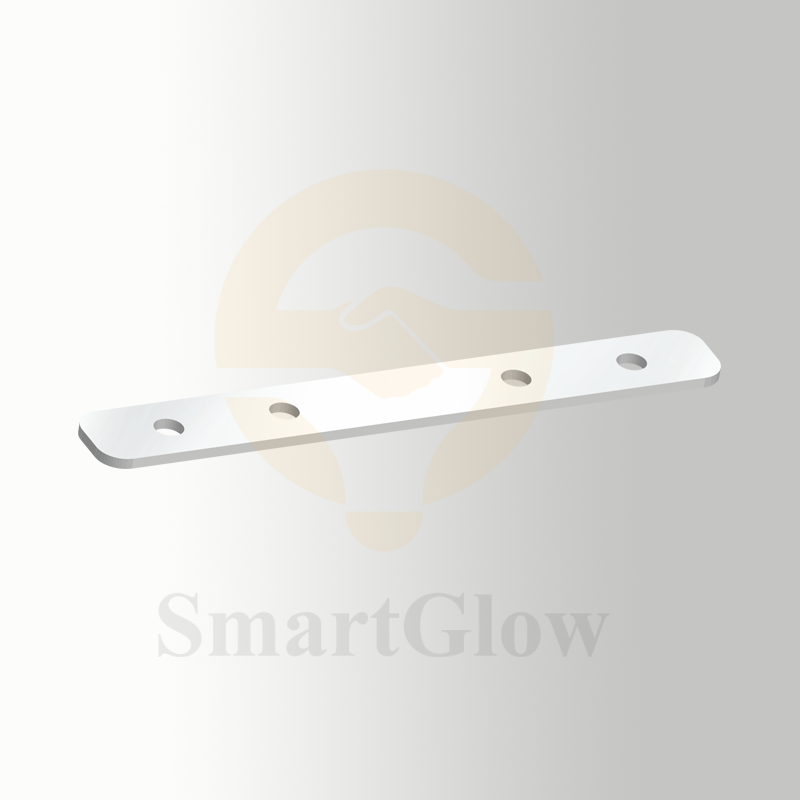 24V Magnetic stretching ceiling profile  straight connectors