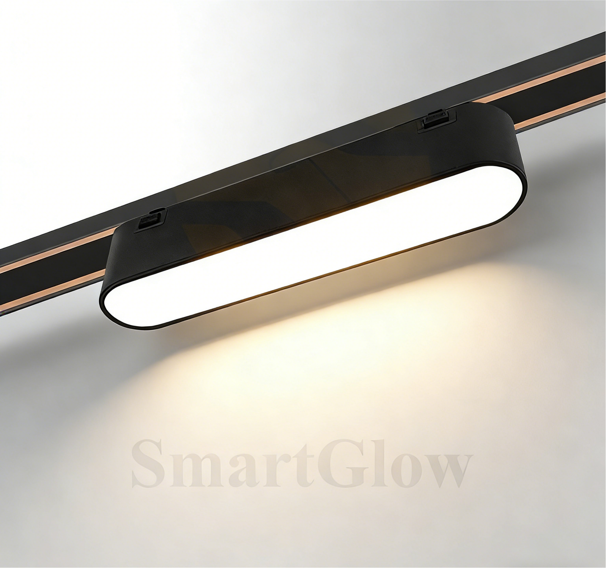 【SG35-5RF】48V 35mm Easy-Install Ceiling Surface Mount Magnetic LED Track Flood Lighting
