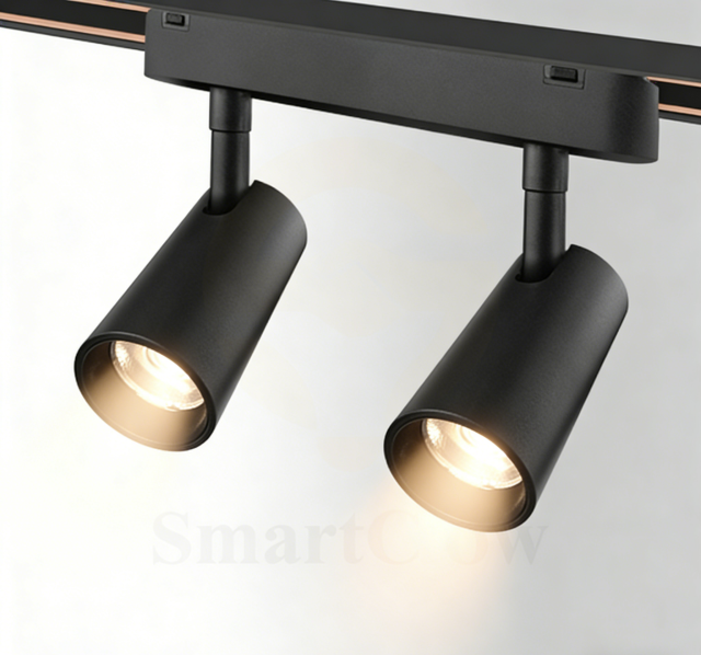 【SG35-05RS2】Low Voltage 48V 35mm Magnetic LED Zoomable Track SpotLight