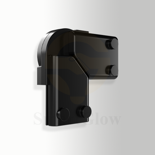 【SG35-RA3】48V slim magnetic Track for Lighting Horizontal Angle
