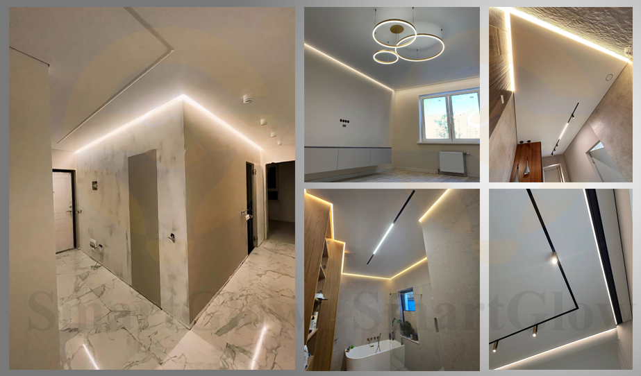 Stretch Ceiling Aluminum Profile for Wall