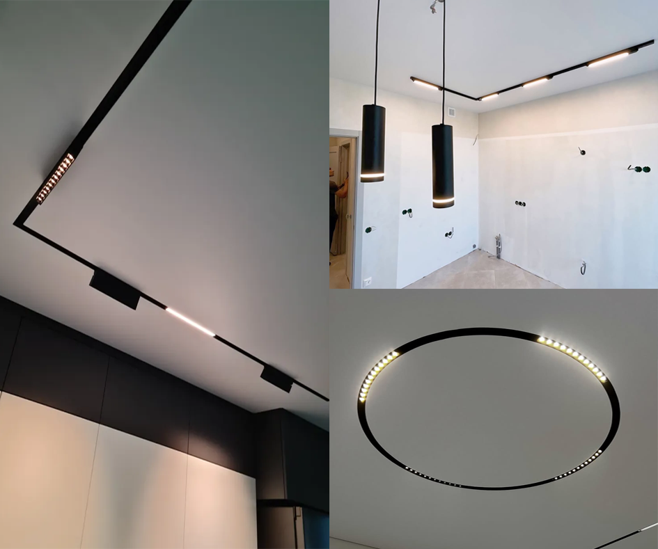 smart magnetic track light