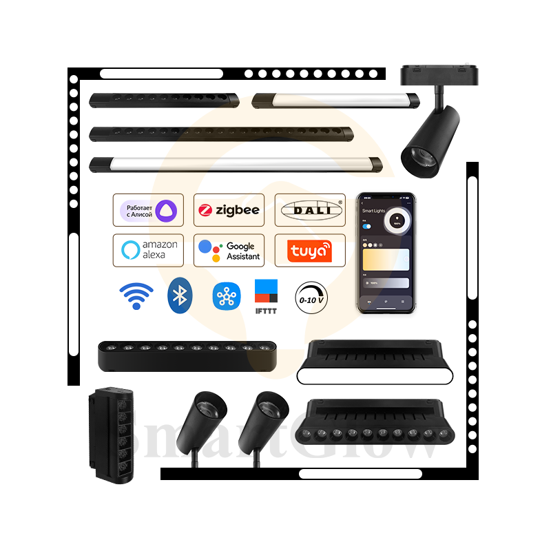 Low Voltage 48V 35mm Dimmable Remote Control Foldable Magnetic Track Light