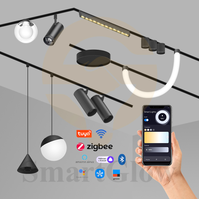 48V Easy-Install Ceiling  Smart Magnetic Track LED Light