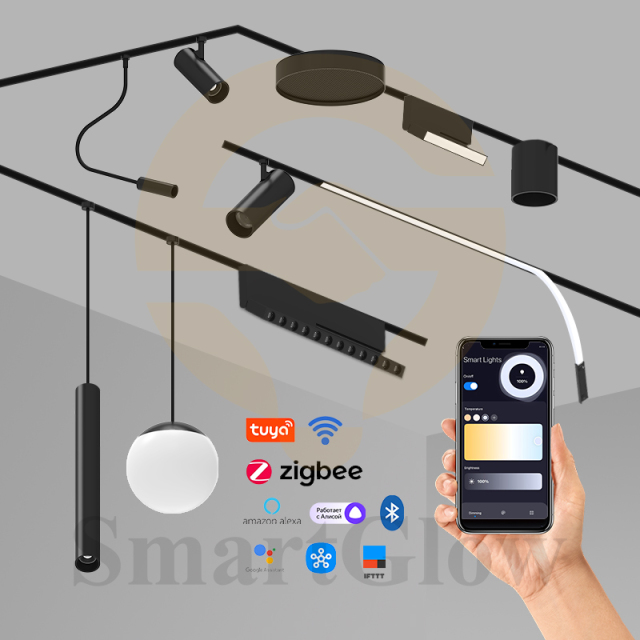 24V 5mm Magnetic Track Lighting Surface Mount LED Magnetic Lights