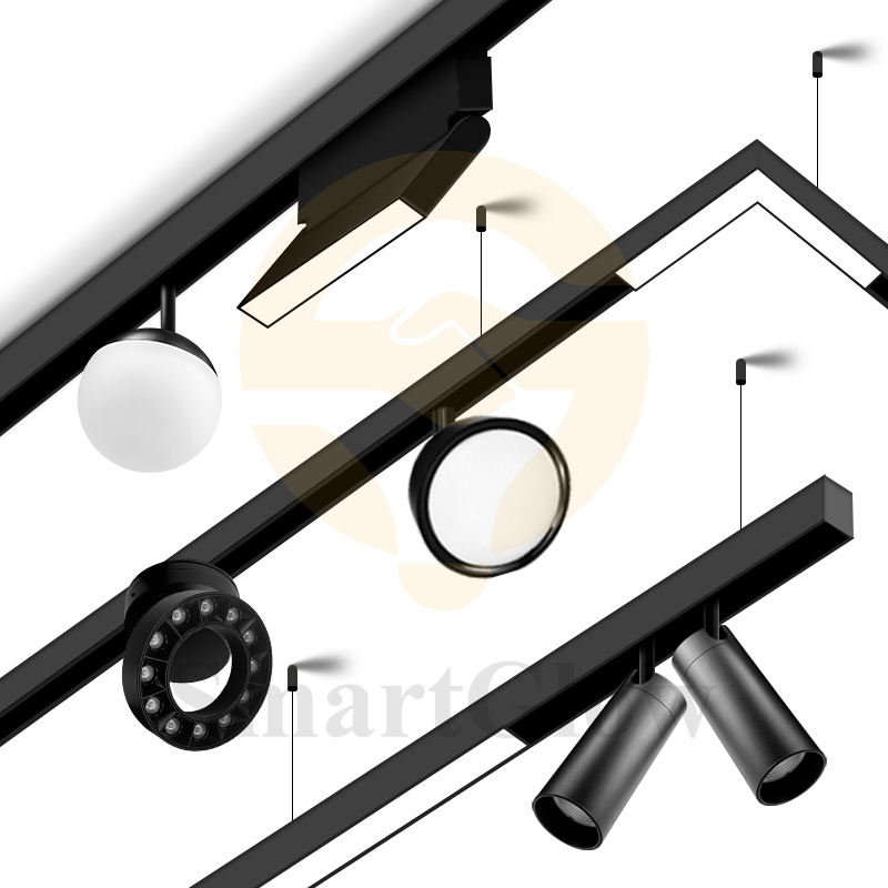 220V Modern Dimmable Magnetic Track LED Light Factory Wholesale Lighting Solutions