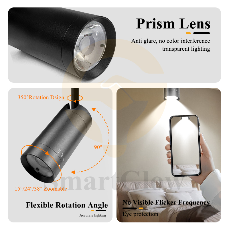 220V Modern Dimmable Magnetic Track LED Light Factory Wholesale Lighting Solutions
