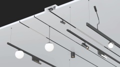 24V 5mm Magnetic Track Lighting Surface Mount LED Magnetic Lights