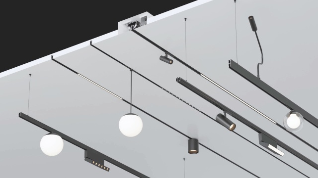 24V 5mm Magnetic Track Lighting Surface Mount LED Magnetic Lights
