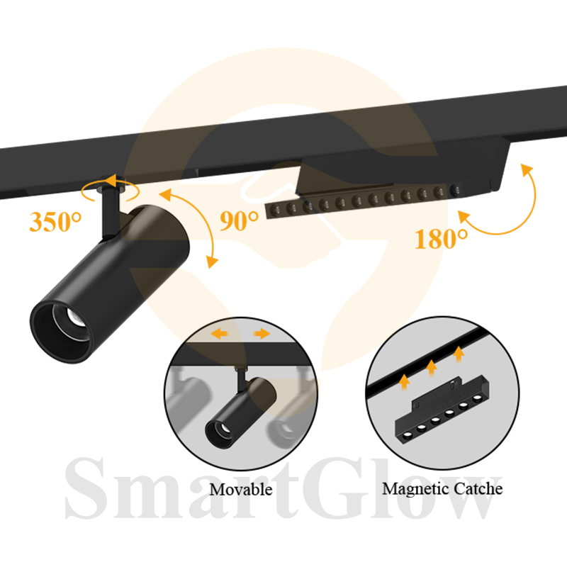 48V 10mm extremely narrow Magnetic Linear Light