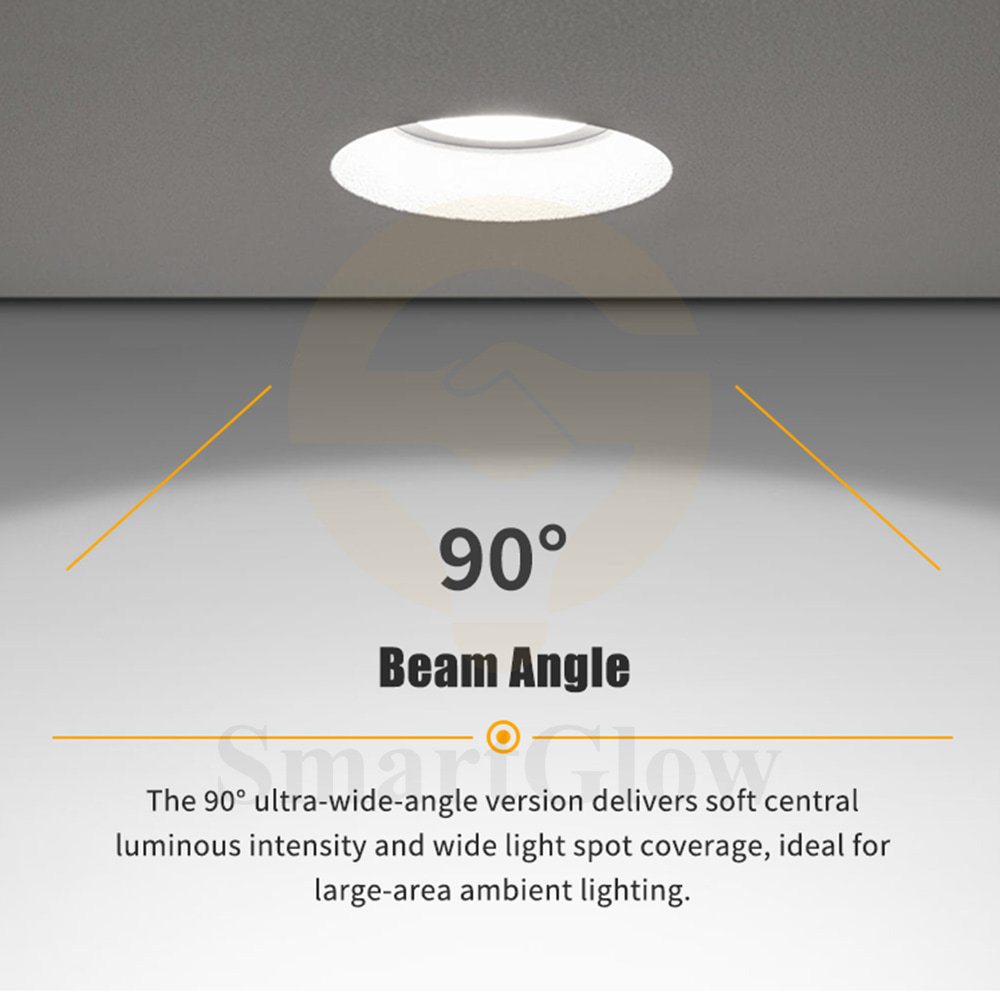 Embedded Installation BH10 ORB, GU10 LED Lamp Housing Stretch Ceiling Lighting