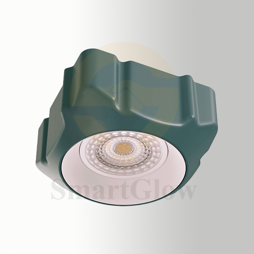 Modern LED Frameless cricle Lamp GU10 PVC Fabric Film Stretch Ceiling Lighting