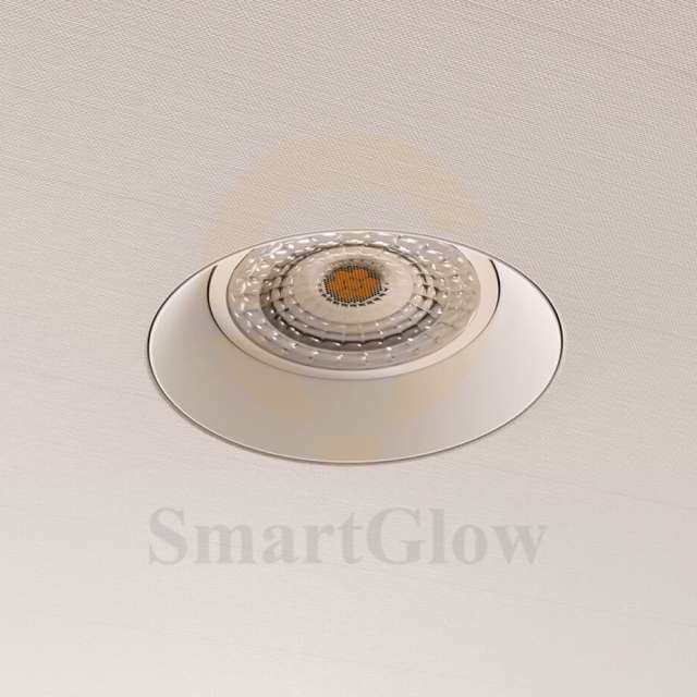Modern LED Frameless cricle Lamp GU10 PVC Fabric Film Stretch Ceiling Lighting