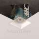 3-4 Inch Recessed LED Frameless square White Bathroom Spotlights Ceiling Lighting