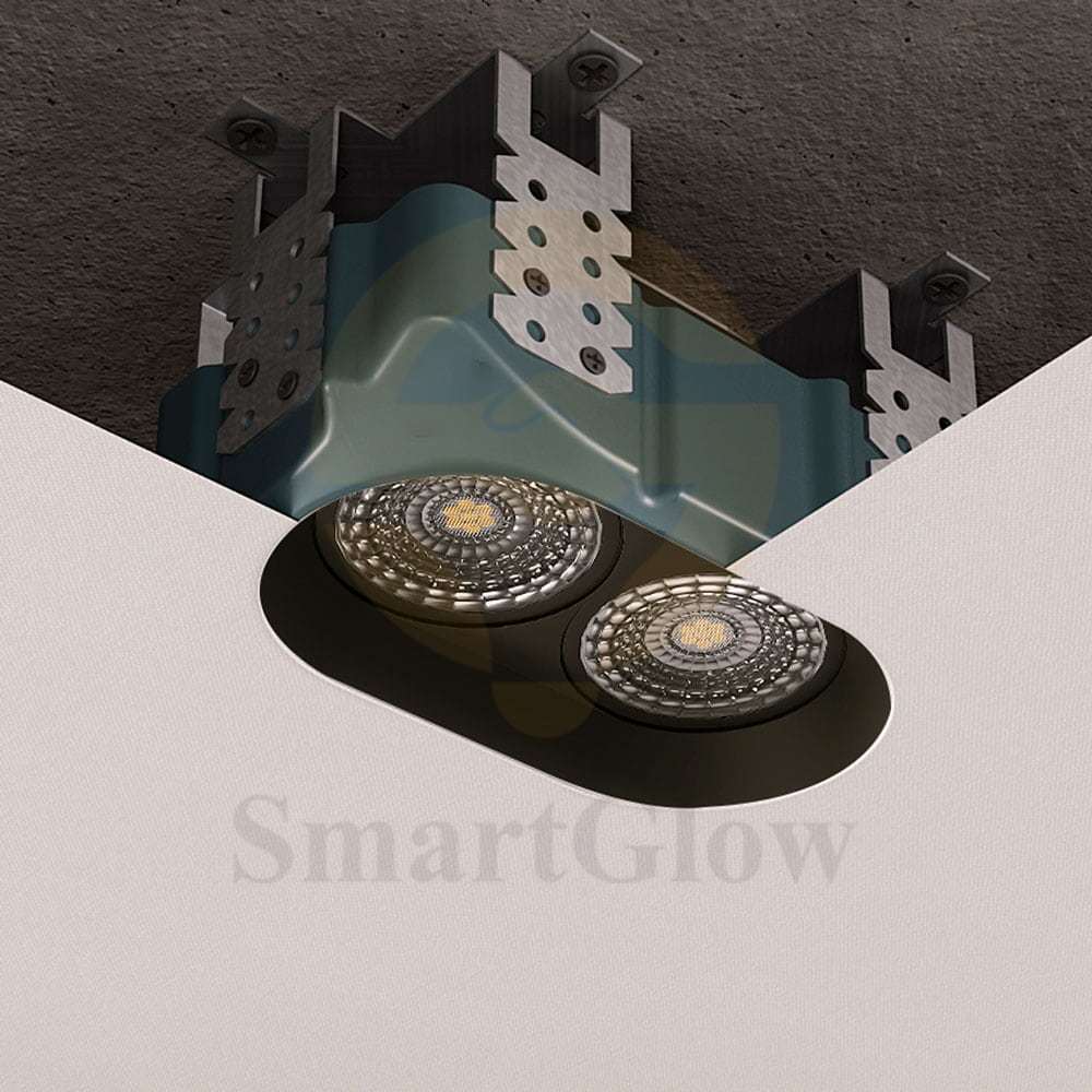 4 Inch Recessed Anti-glare Led Frameless Waterproof Spotlight for Bathroom