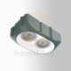 Frameless Anti-glare Round 4 Inch Led Double Spotlight Ceiling Recessed Lighting