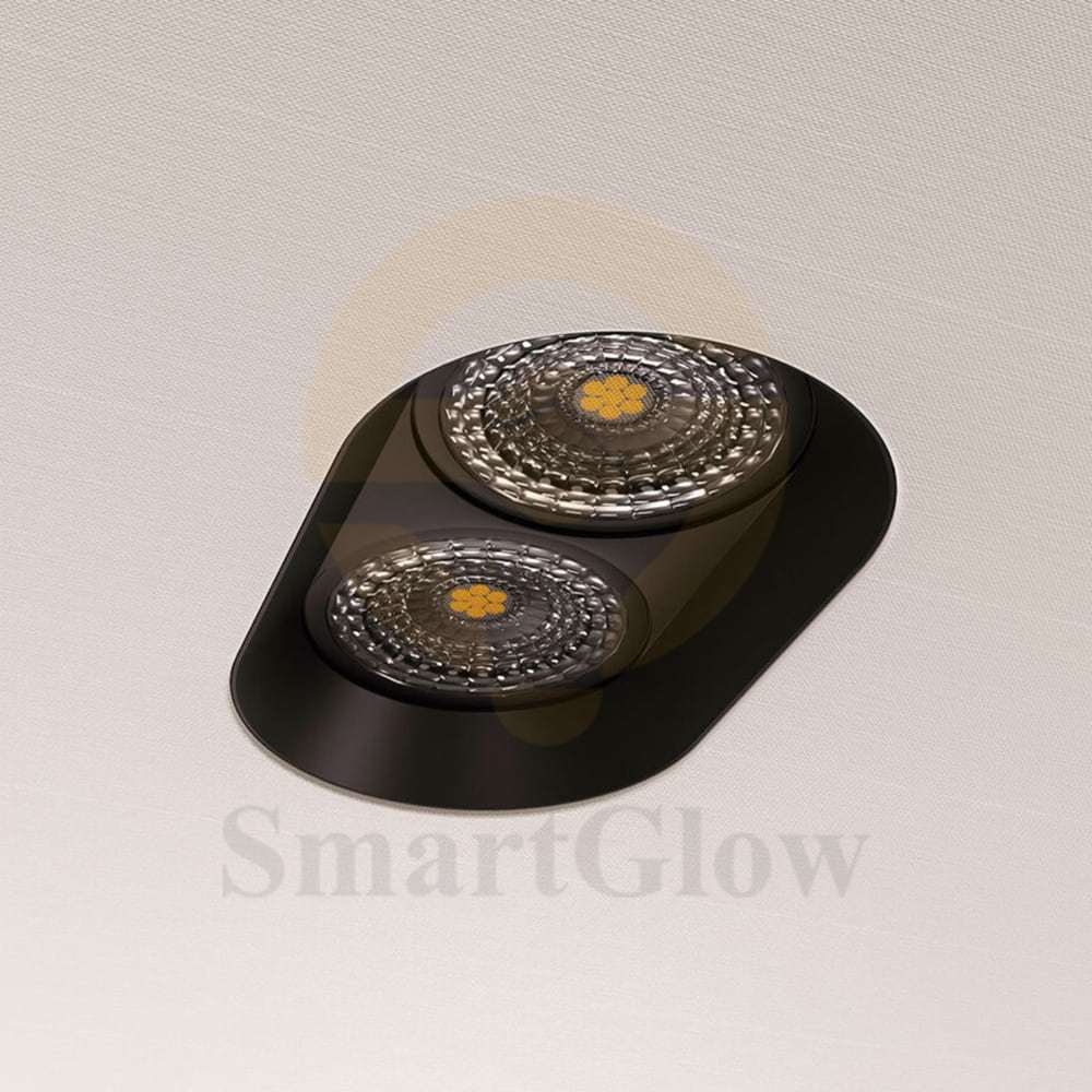 4 Inch Recessed Anti-glare Led Frameless Waterproof Spotlight for Bathroom