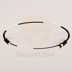 2400mm Recessed Soft PVC Stretch Tension Ceiling Radius LED Magnetic Track Rail