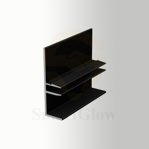 Stretch Fabric Acoustics Wall Track Aluminium System - 42mm