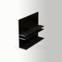 Stretch Fabric Acoustics Wall Track Aluminium System - 42mm