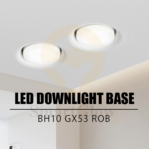 3-4 Inch Trimless Recessed LED Lighting for Bathroom Suitable for Stretch Ceiling